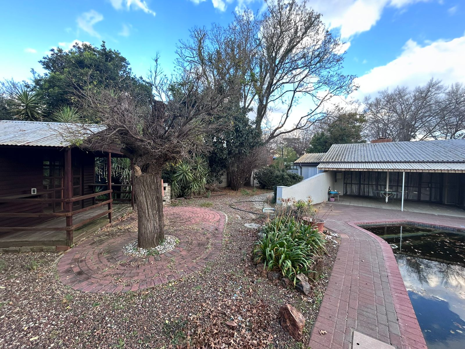 Garden and Cabin